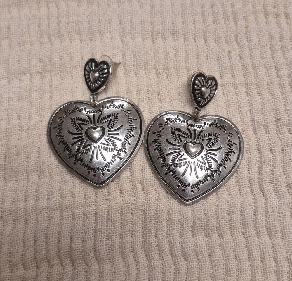 Heart earrings